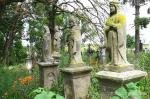 Old cemetery in Kydantsi, Western Ukraine
