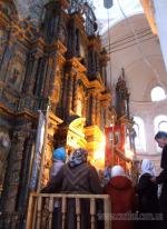 Kozelets. The cathedral's hand-crafted iconostasis  was made in Italy.