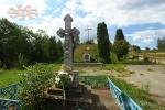 Пам'ятний хрест та хрест на кенотафі борцям за волю України у Торському (Тернопільська область)