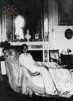 Ігнація дель Карріл Орловська в своєму салоні. 1914р.