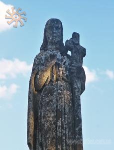 Ісус з католицького цвинтаря в Скориках