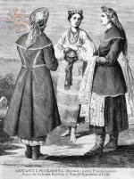 Дівчата з-під Канева. Мал. Жичиховського. Tygodnik Ilustrowany, 1862 р.