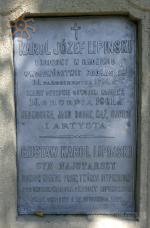 Karol Lipiński's grave in Virliv (Urlow), Ukraine