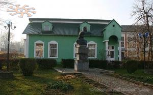 Меморіальний музей і бюст Н.Кобринської в Болехові