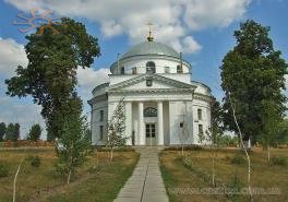 Миколаївська церква-усипальня Кочубеїв в Диканьці.