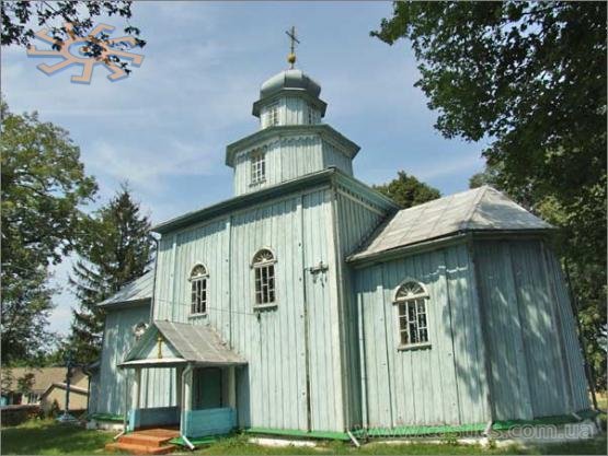 Михайлівська дерев'яна церква в Колодному.