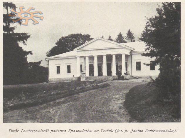 Таким був палац у Лемешівці. Wies Ilustrowana'2 за 1914 р.