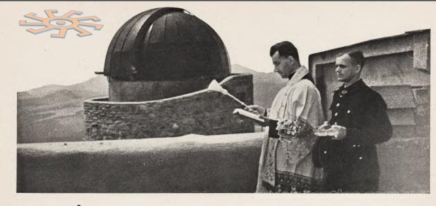Освячення обсерваторії. Липень 1938 р. Що за іронія.