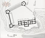 План замку в Новомалині