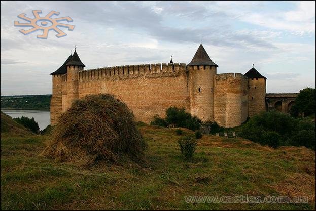 Forteresse de Khotin, fortification de la ville de Khotin, en Ukraine.
