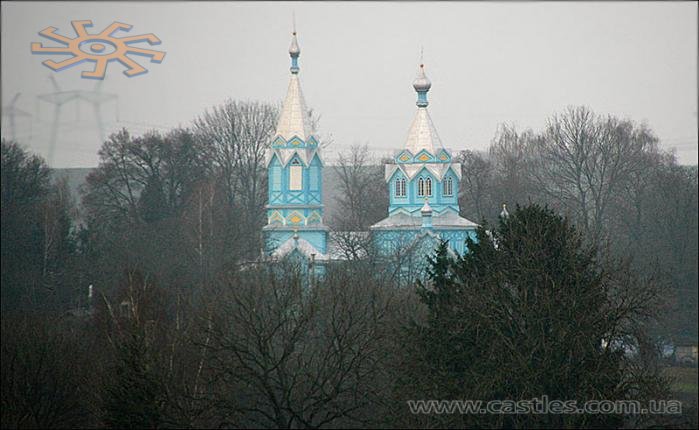 Церква Івана Богослова в селі Мізюринці Шумського району.