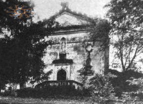 Костел в Моквині в 1930-х