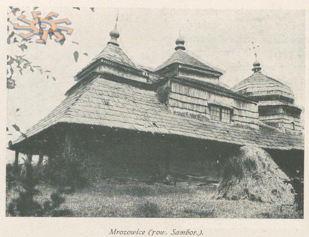 Такою була церква у Морозовичах. Wies ilustrowana'8 1913