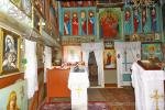 Середнє Водяне, інтер'єр Миколаївської верхньої церкви