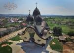 Модернова церква св. Володимира і Ольги з неба