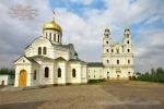 W Horodyszczu - prawosławny monaster w dawnym klasztorze karmelickim, ufundowanym w 1740 przez Lubomirskich
