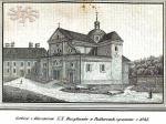 Монастир в Пліснеську біля Підгірців на Галичині. Przyjaciel Ludu, 1849 р.