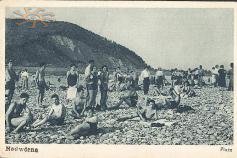 Пляж на Бистриці в 1935р.