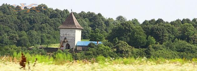 Оборонна вежа в П'ятничанах на Жидачівщині.