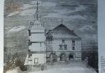 1892 р. Замок у Олеську в розрізах. За мал.Л.Вербицького.