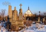 Stary cmentarz w Skalie na Zbrucze