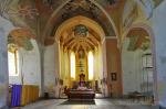 Інтер'єр домініканського костелу у Золотому Потоці, Бучаччина