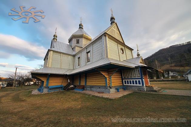 Церква Зіслання св. Духа (1866) у Соколівці. 7 січня 2018 р.