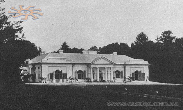 Палац в Старій Синяві, фото до 1914 р.