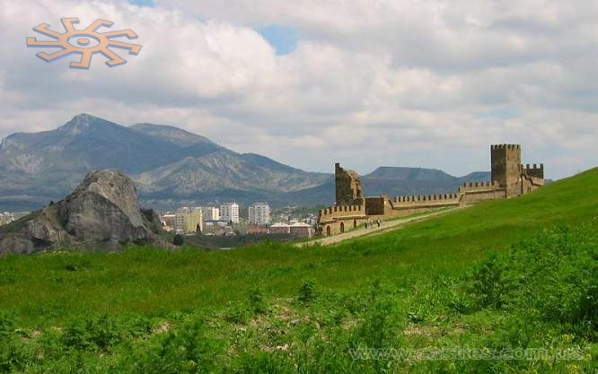 Sudak fortress, Crimea. Генуезька фортеця в Судаку, Крим.