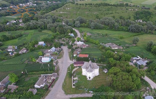 Панорама села Сутківці, червень-2016.