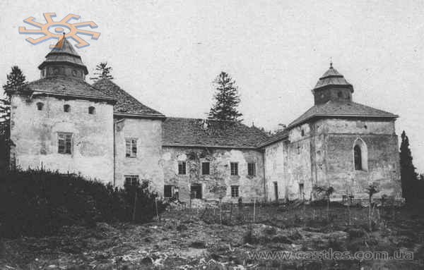Замок в Завалові у 1915 р.