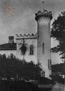 Вежа палацу у Михайлівці. Фото до 1914 р.