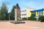 Памятник Тарасу Шевченко в райцентре Виньковцы.