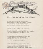 Вірш Зигмунда Космовського про обсерваторію