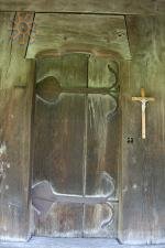 Воля Висоцька, двері старої церкви