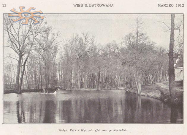 Парк, Вишпіль. Wies Ilustrowana'3, 1912