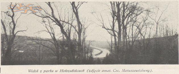 Парк в Голозубинцях. Wies Ilustrowana'3 за 1914 р.