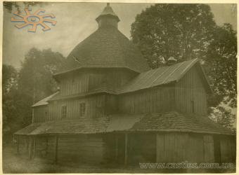 Церква в Викотах на початку ХХ століття.