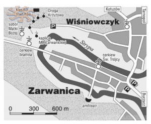 Карта з книги Rąkowski G., Przewodnik krajoznawczo-historyczny po Ukrainie Zachodniej, część 1, Podole, Pruszków 2007