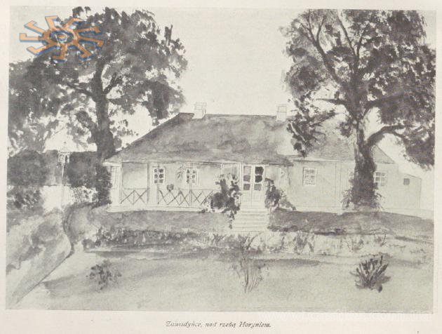 Двір у Завадинцях. Wies Ilustrowana'7 1913